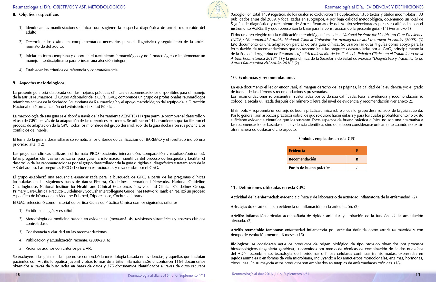 Guia De Practica Clinica Artritis Reumatoide www.serecuador.com.ec